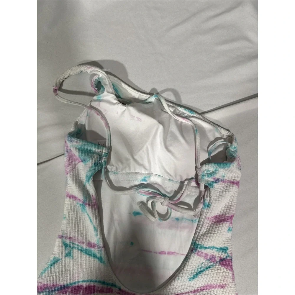 NWD BECCA [ Small ] Iconic Violet Pucker Rib OneShoulder One Piece Swimsuit 7024